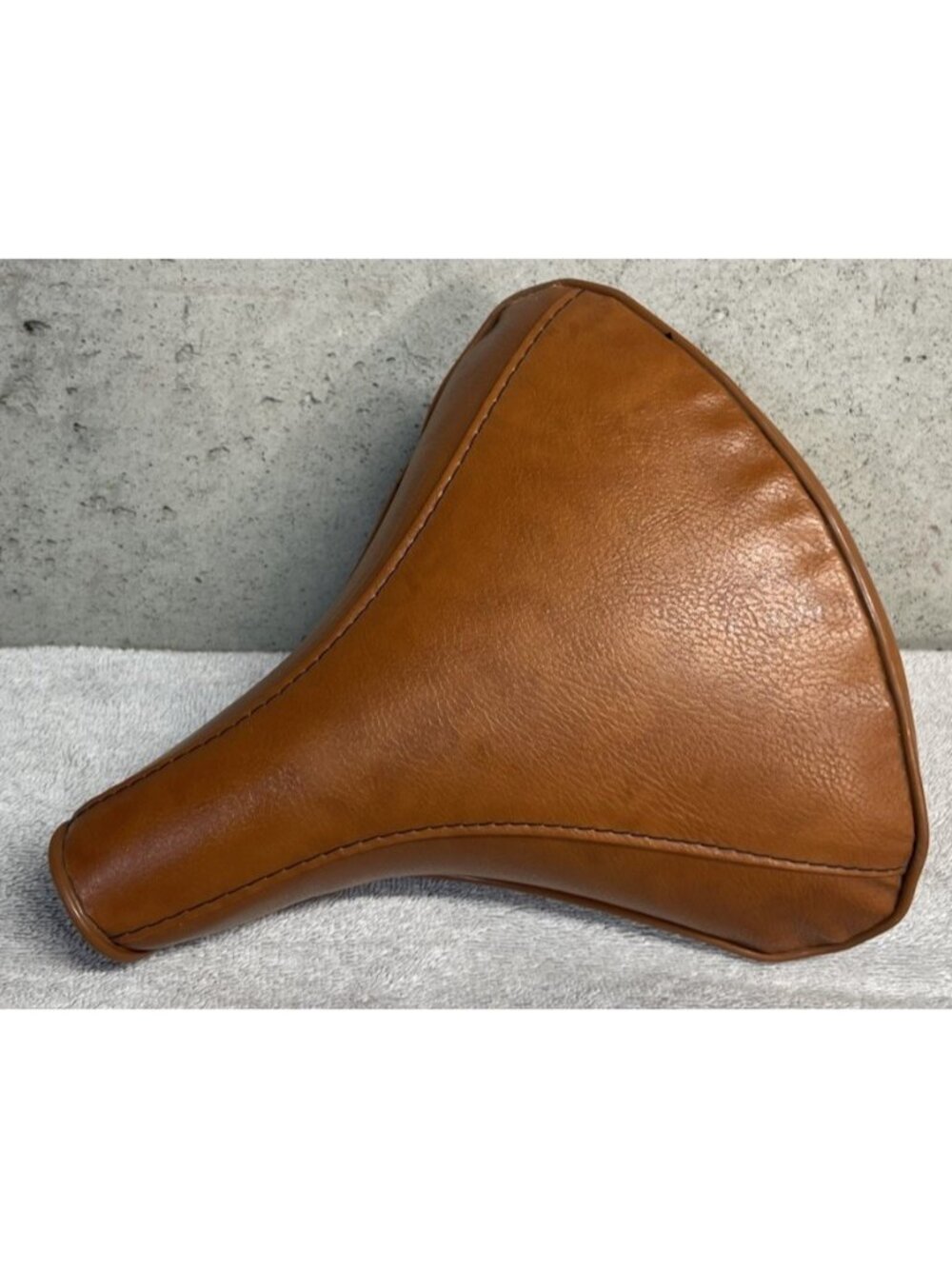 Vintage Persons Permaco 040 Brown Bicycle Seat Bike Saddle Coil Spring Wide